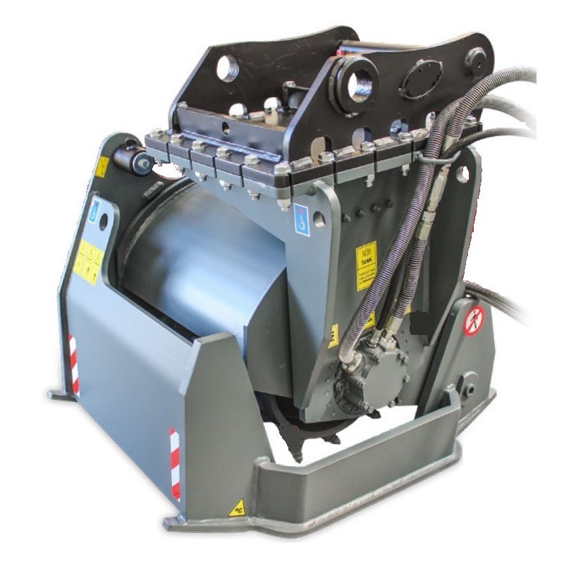 cold planer attachment isolated on white background