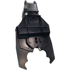 hydraulic concrete pulverizer front view excavator demolition attachment