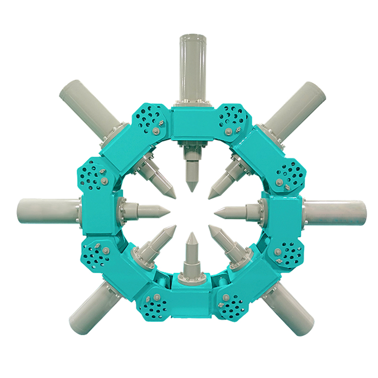 concrete pile breaker front product image isolated on clean background