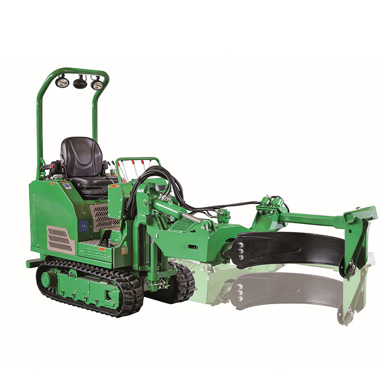 self-propelled tree spade machine for nursery tree transplanting