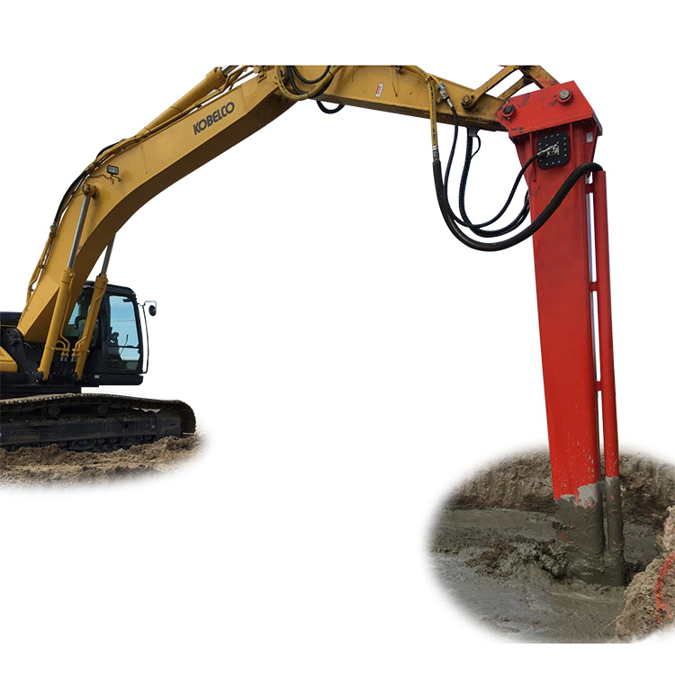 composite excavator and power mixer application image