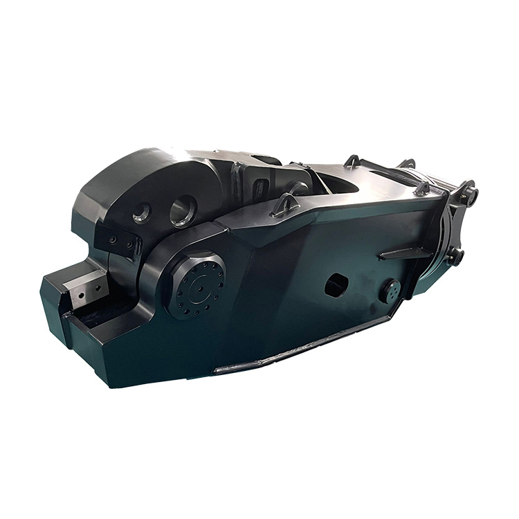 hydraulic rail cutter right front view