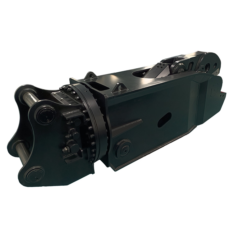 rail cutter rear connection view