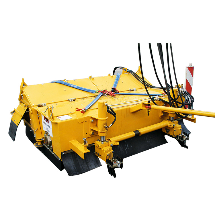 Ballast Sweeper Roller railway track cleanup attachment