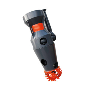 Hydraulic Dredge Pump with cutter intake isolated on white background