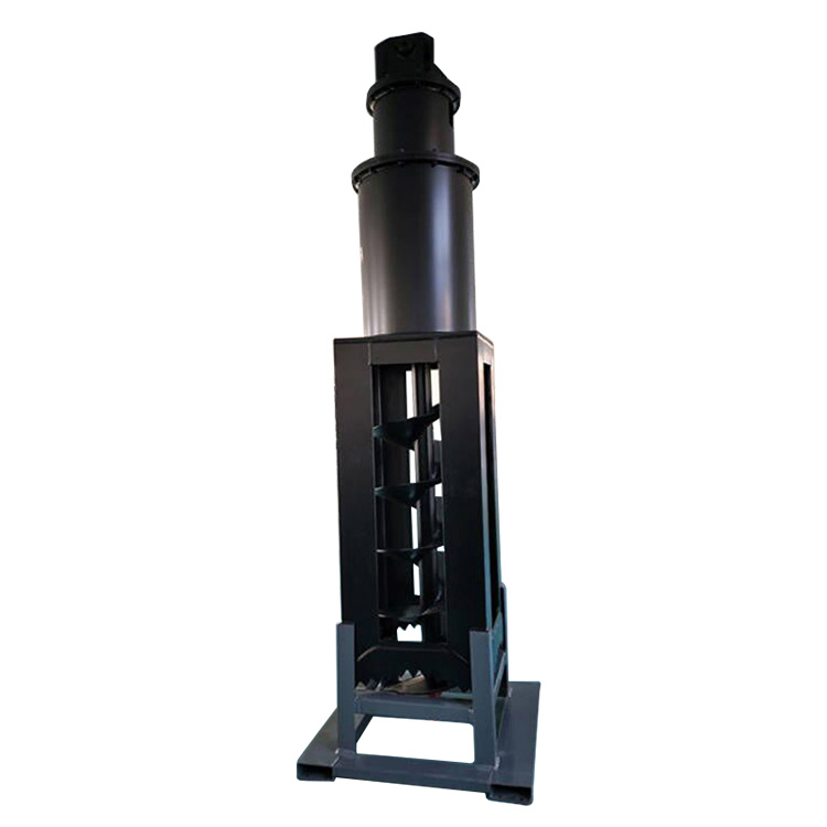 Hydraulic Square Hole Drilling Machine side profile on white background