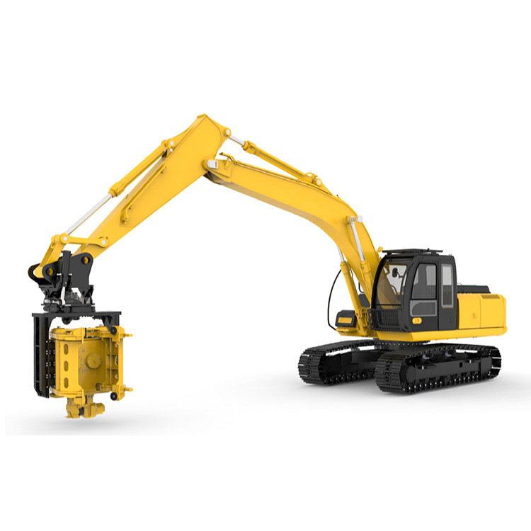 excavator mounted side grip hammer product illustration