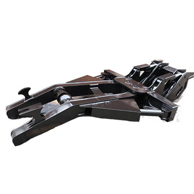 multi-dismantling excavator clamp arm isolated view