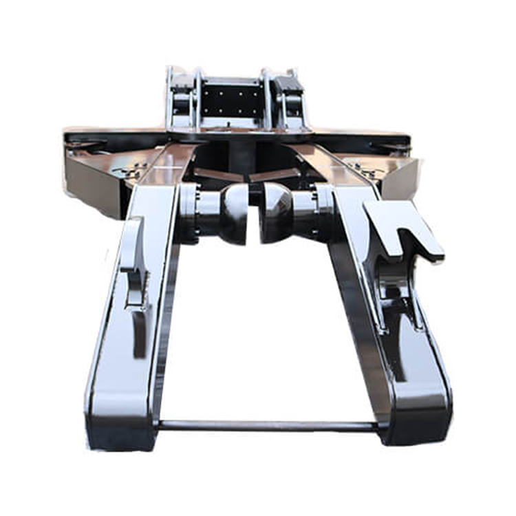 vehicle teardown clamp front view