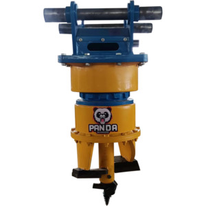 stump cutter attachment front display for excavator stump removal