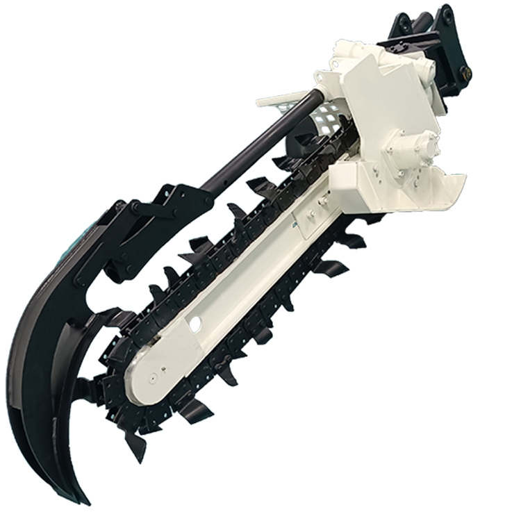 continuous chain trencher diagonal product view