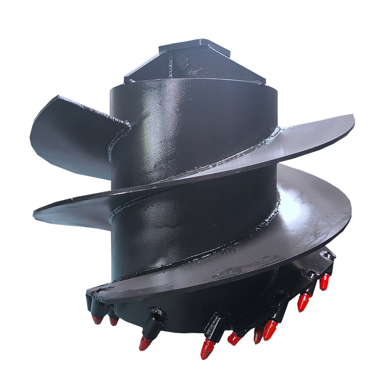 heavy-duty auger bit plain background product view