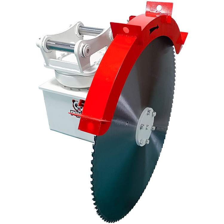 single blade rock saw rear angle product photo