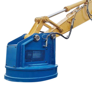 Excavator Magnet Attachment