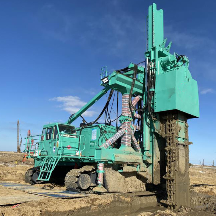 TRD Construction Machine at underground wall project site
