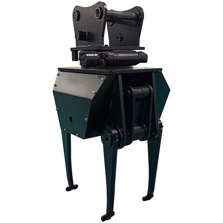 ballast tamper attachment rear side view