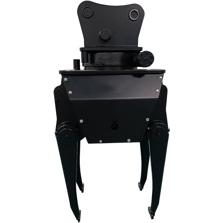 railroad tamper attachment front view