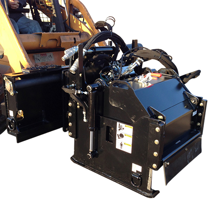 skid steer cold planer product photo on white background