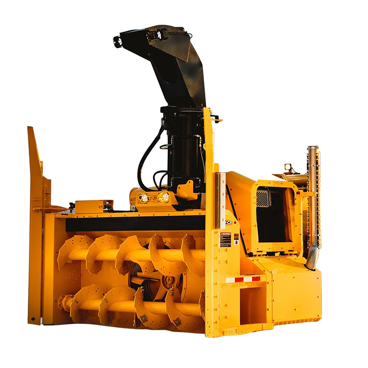 industrial snow blower heavy-duty yellow attachment product image